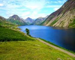 England's deepest lake and the largest natural lake Wast Water and  Windermere respectively are both situated in this area.